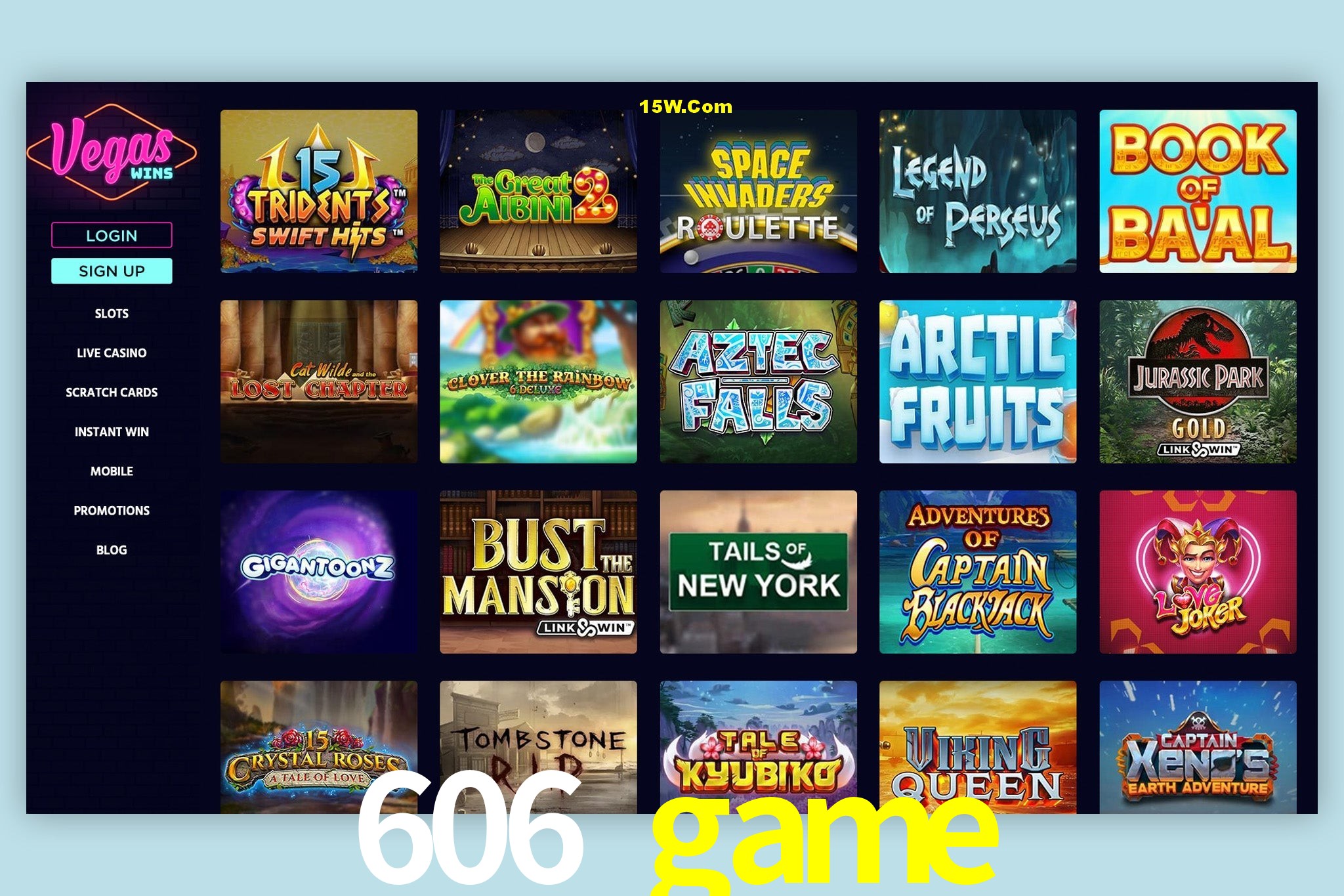 Welcome Bonus 606 game
